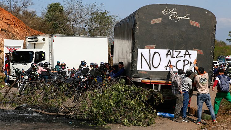 Paro de camioneros 