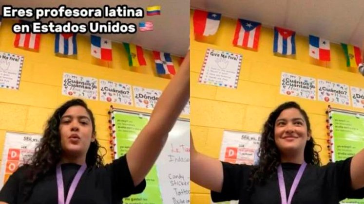 Profesora latina en USA