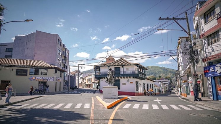 Con miras a mitigar los efectos de la contaminación ambiental se llevó a cabo el Día sin carros y motos en Ocaña. / Foto: Cortesía.