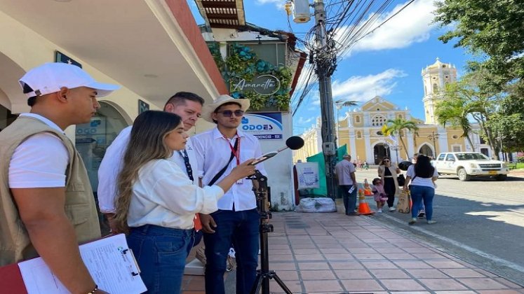 Con miras a mitigar los efectos de la contaminación ambiental se llevó a cabo el Día sin carros y motos en Ocaña. / Foto: Cortesía.