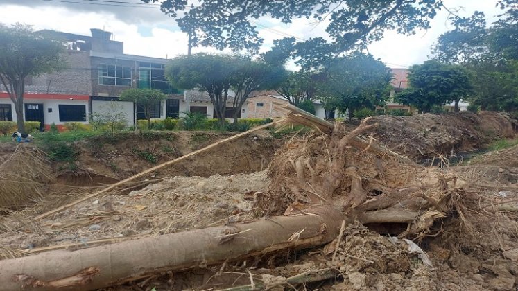 Son varias viviendas afectadas y con las lluvias de los últimos días, los daños podrían ser mayores. / Foto: Cortesía / La Opinión