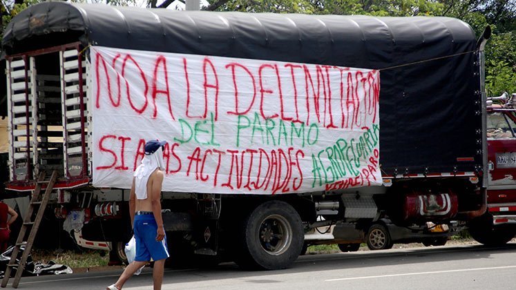 Los gremios esperan que el paro de los campesinos se levante pronto./ Foto Carlos Ramírez-La Opinión