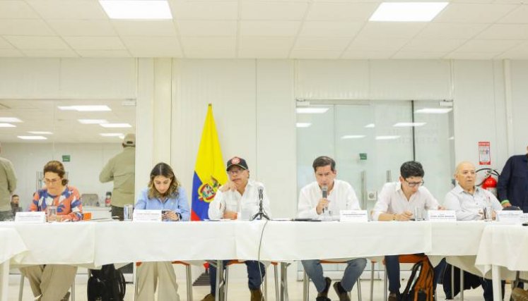 El equipo jurídico de la Presidencia de la República y de los ministerios evaluaban la propuesta de Gustavo Petro. /Foto Presidencia