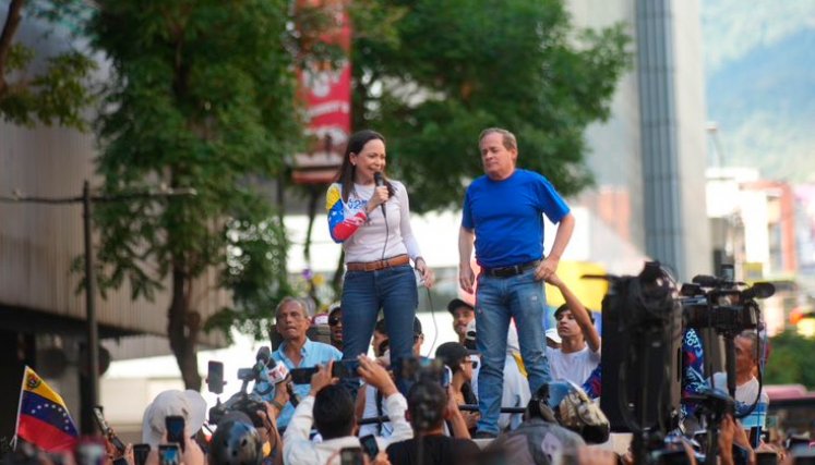 Maria Corina Machado. Foto tomada de redes sociales