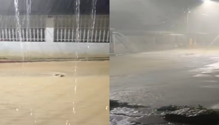 Lluvias en Cúcuta. 