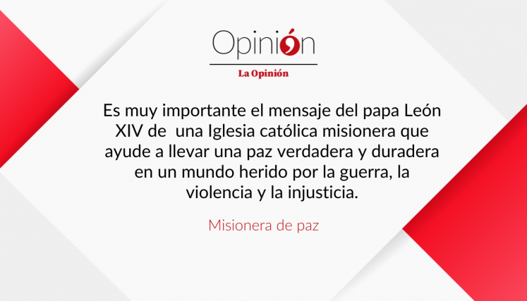 Misionera de paz Misionera de paz