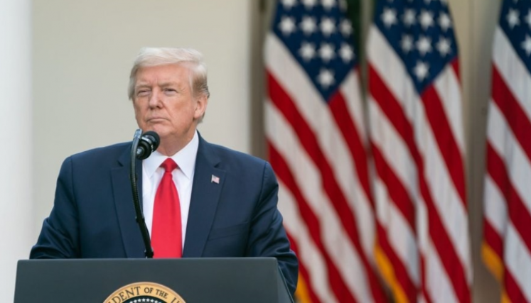 Presidente de Estados Unidos, Donald Trump