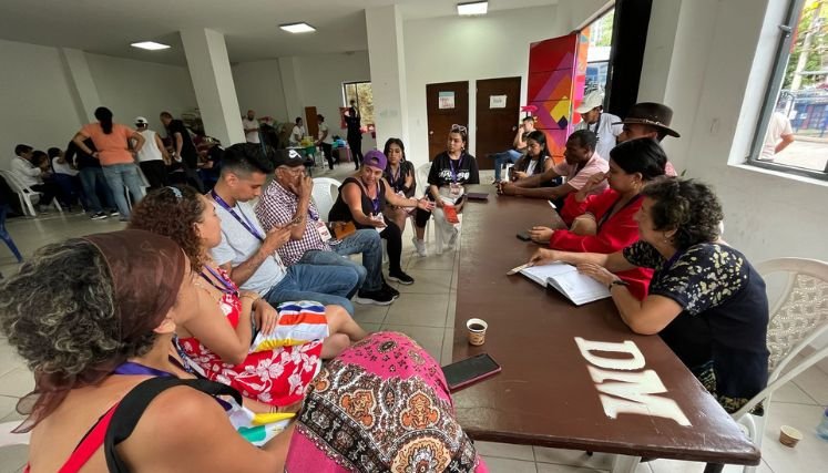 Jóvenes del Catatumbo participan en el diseño de una política pública para la cultura de paz.