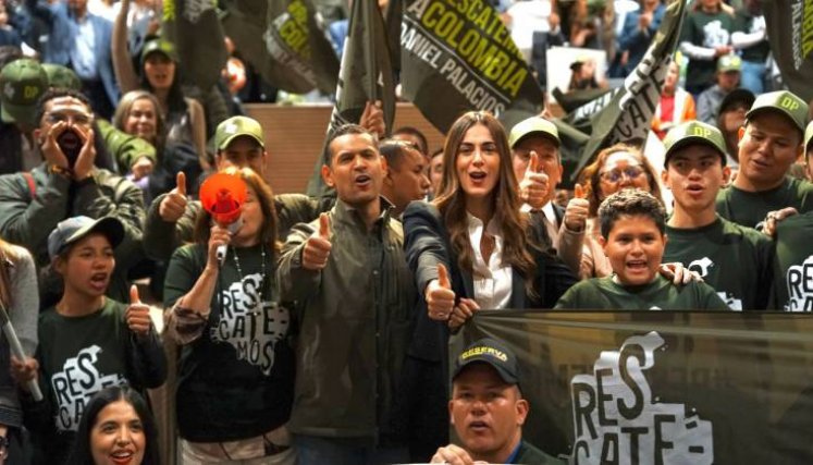 Daniel Palacios se inscribió por firmas respaldado por el movimiento 'Rescatemos a Colombia'./Foto cortesía