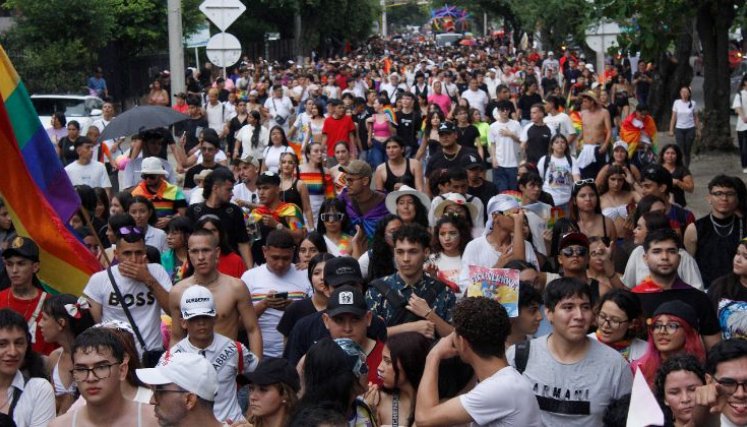 Miles de personas de los distintos colectivos LGBTI+ participaron en el Festival del Orgullo por la Igualdad/Foto Stefany Peñaloza