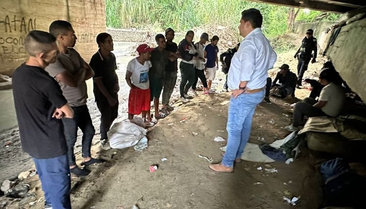 Debajo de los puentes de Ocaña pernoctan habitantes de residencia no formal consumidores de alucinógenos/Fotos cortesía Sheila Samanta Vera Contreras.