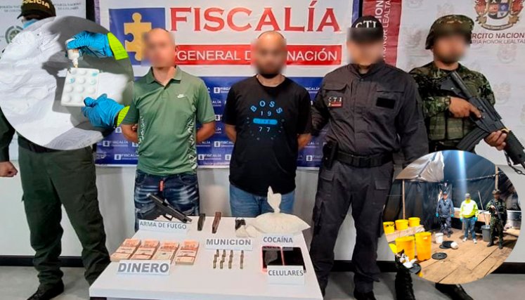 Laboratorio clorhidrato de cocaína en Los Patios