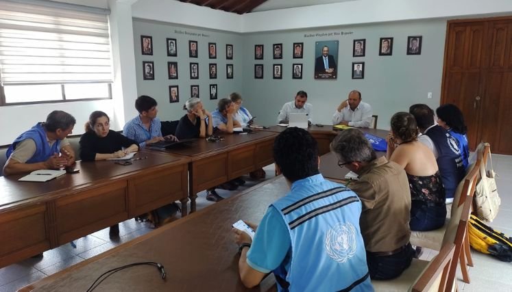 Los alcaldes buscan apoyo de las organizaciones internacionales.