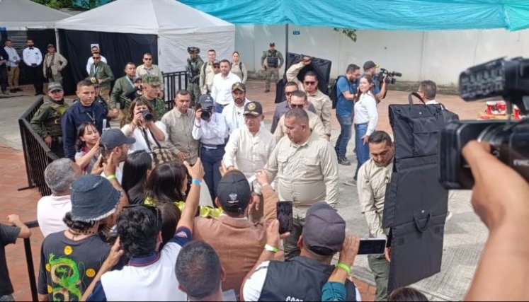 Presidente Petro llega a Ocaña 