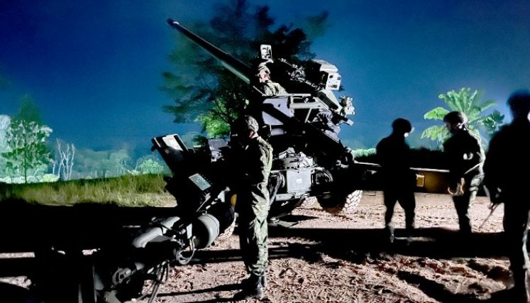 El Ejército tiene en el territorio artillería pesada/Foto Carlos Ramírez El Ejército tiene en el territorio artillería pesada/Foto Carlos Ramírez