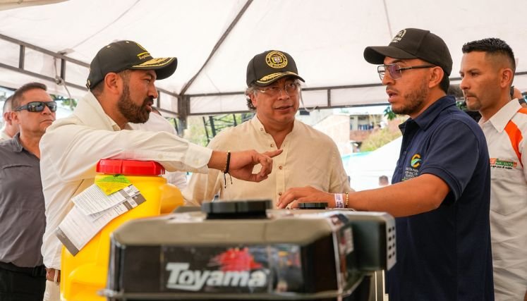 El presidente Petro lanza el programa de agroindustria y comercialización del Catatumbo.