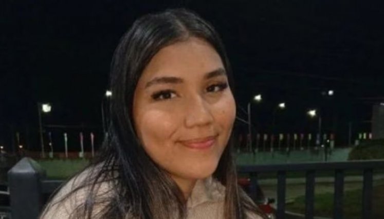 Venezolana presa. 