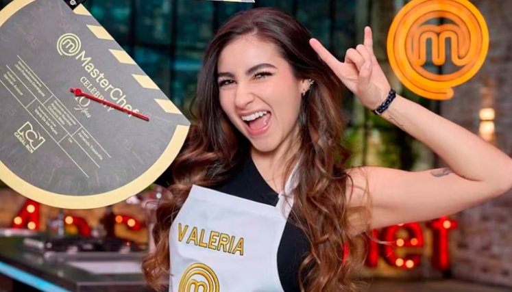 Ella es Valeria Aguilar, la influencer que ya brilla en MasterChef Celebrity