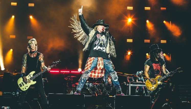 El caos, la lluvia y la leyenda: así fue el primer concierto de Guns N’ Roses en Bogotá.