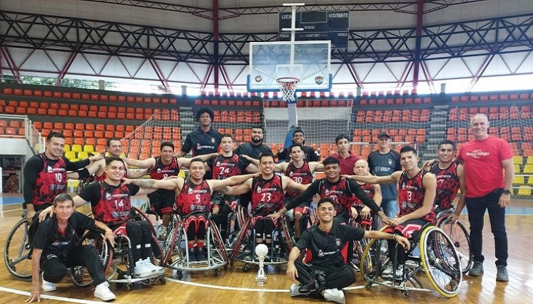 Selección Norte de baloncesto de silla de ruedas.