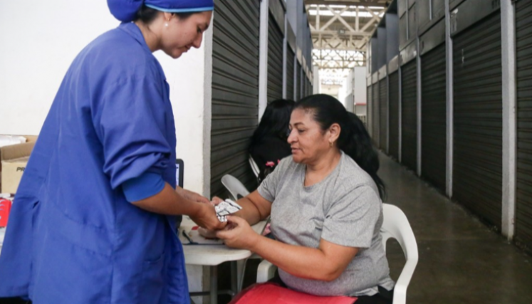 Servicio de salud para migrantes.