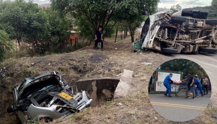 Accidente Mujer