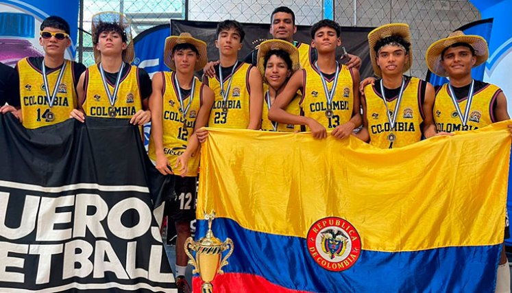 Baqueros Basketball Cúcuta, campeón en El Salvador. 