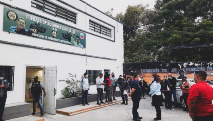En este centro de detención transitoria estarían algunos de los colombianos detenidos en Venezuela.