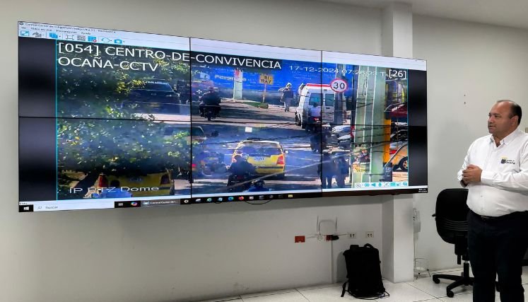 Nuevamente es objeto de controversia el funcionamiento de las cámaras de seguridad en Ocaña. 