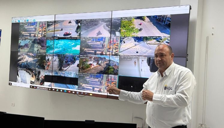 Nuevamente es objeto de controversia el funcionamiento de las cámaras de seguridad en Ocaña. 