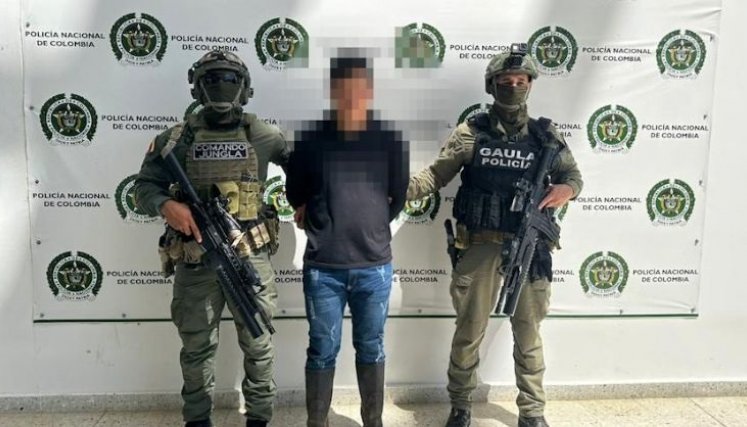 Alias Kiko, uno de los más buscados en el Catatumbo, fue capturado