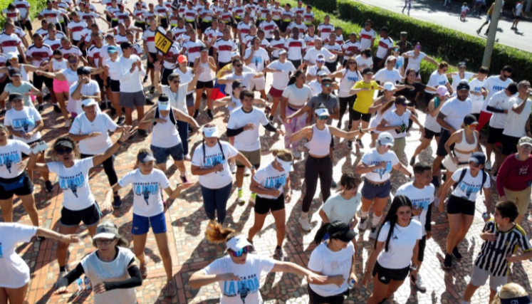 Así estuvo la 'Carrera por la Vida' en Cúcuta.