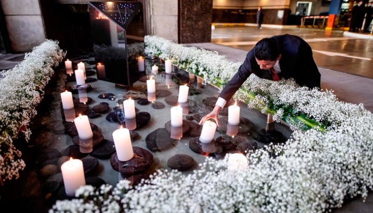 Conmemoración 20 años atentado El Nogal