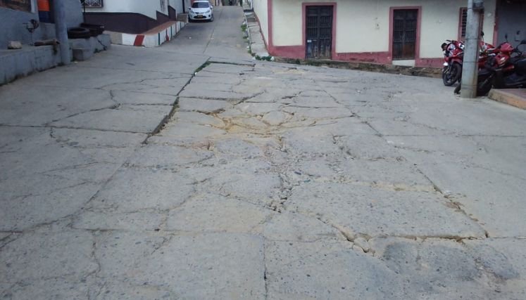Habitantes de Convención solicitan celeridad en el arreglo de las calles deterioradas.