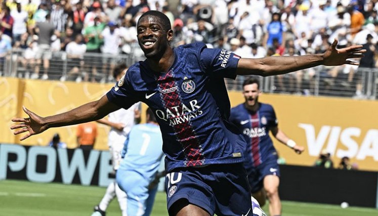 Dembelé, PSG, Mundial de Clubes. 