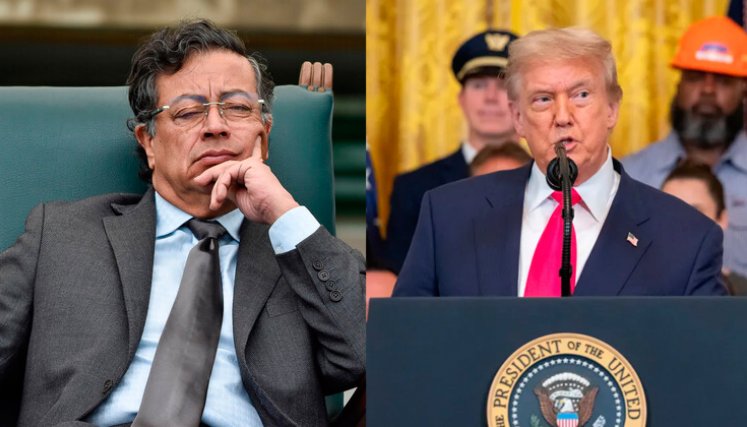 Gustavo Petro - Donald Trump