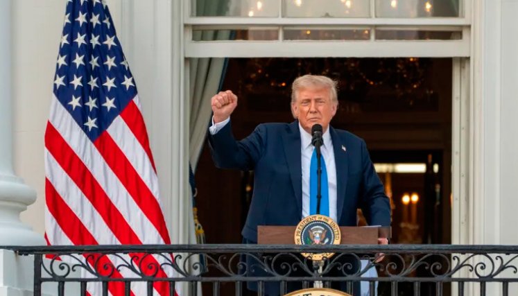 Donald Trump (foto cortesía The White House)