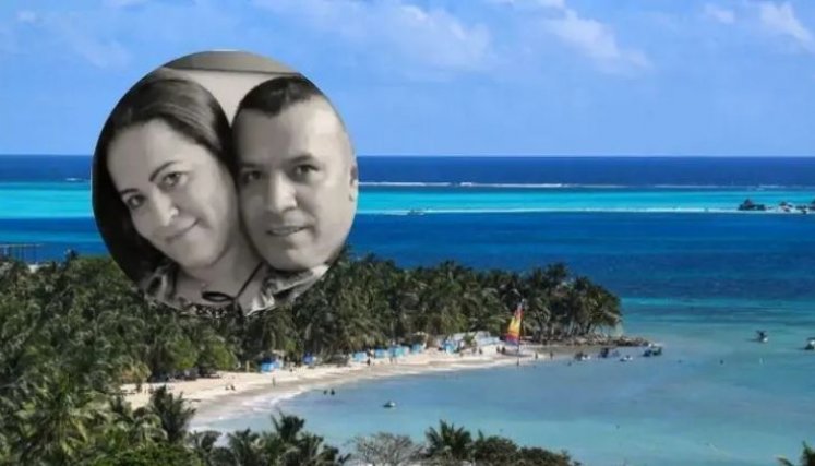Familia muerta en San Andres. 