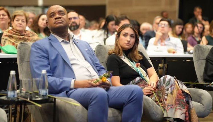Gilberto Murillo y Laura Sarabia. 