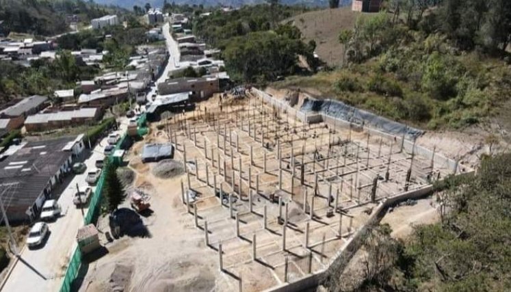 Así lucía la obra en 2021 cuando fue intervenida/Foto archivo