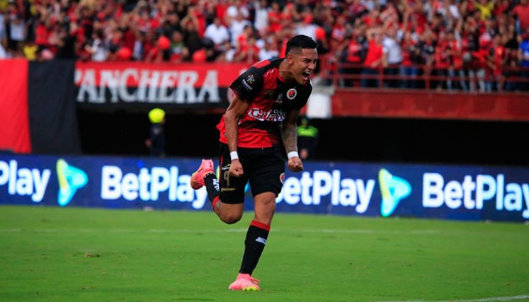Jaime Peralta, delantero Cúcuta Deportivo. 