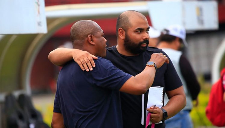 Julián Redín, asistente técnico del Cúcuta Deportivo. 