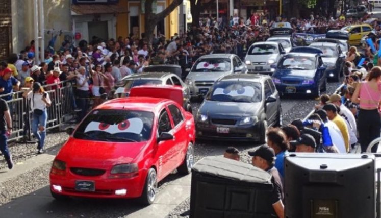 Desfile de carros antiguos de la Feria de Cúcuta 2025/Foto cortesía