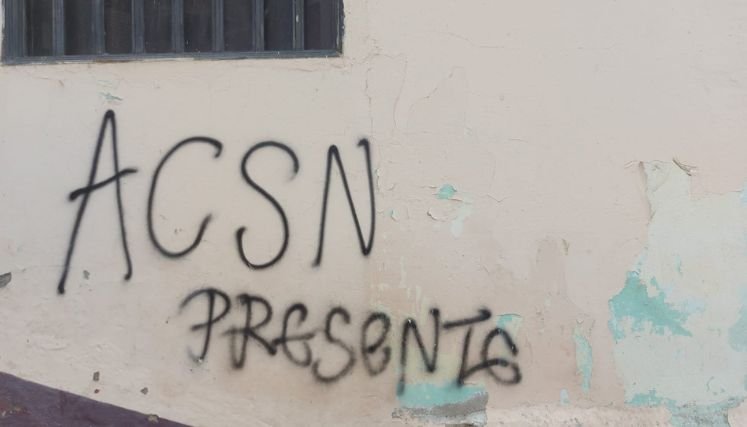 Temor generalizado existe en la plaza de mercado de Ocaña ante la aparición de letreros de las Autodefensas Conquistadoras de la Sierra Nevada.