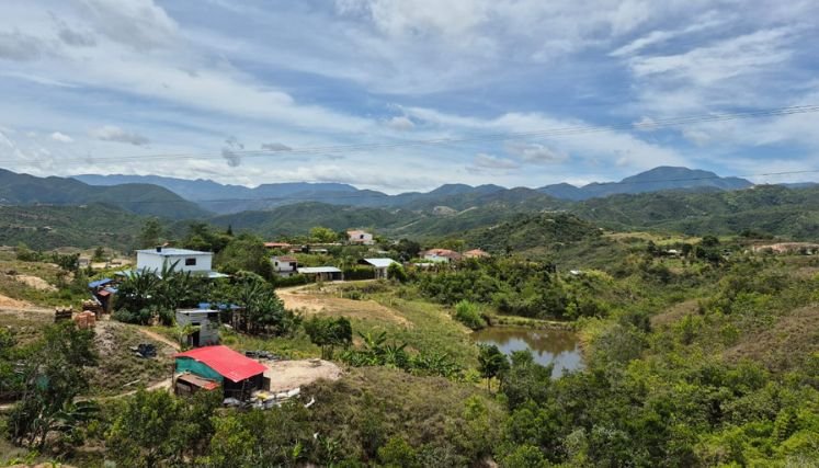 Moradores de la vereda Llano de Los Trigos esperan mejorar las condiciones de vida con el suministro de agua potable.