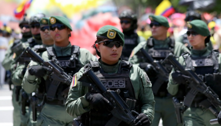 Componente femenino del Ejército.