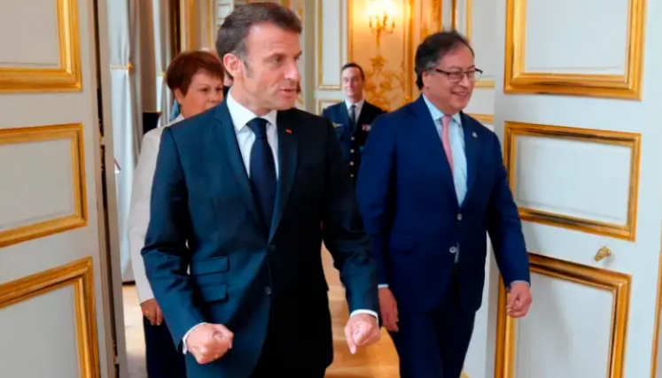 Macron frenó a Petro