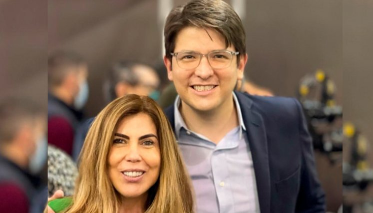 Nubia Martínez y Miguel Uribe