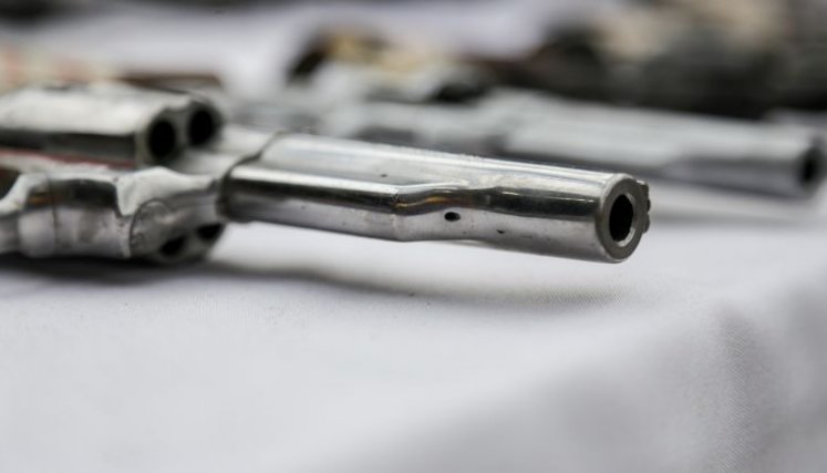 Pistola Bogotá. 