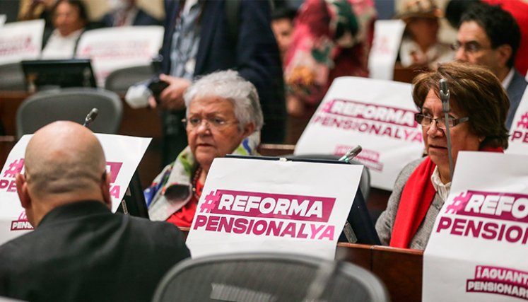 La Reforma Pensional iba a entrar en vigencia el 1 de julio, pero fue devuelta por una irregularidad / Foto Archivo
